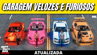 Garagem Velozes e Furiosos - GTA Online (2021)