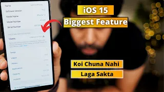 iOS 15 Biggest Feature | iPhone Parts & Service History