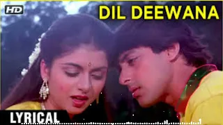 Lofi Song | Dil Deewana Lyrical Video Song | Remix | Gurnazar Chattha | Music Lyrics | Slowed Reverb