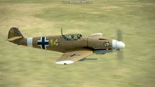 IL-2 Sturmovik: Battle of Stalingrad | Dogfight 4x Bf-109 vs American convoy!