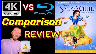 Disney's Snow White & the Seven Dwarfs 4K UltraHD Review & Exclusive 4K vs Blu Ray Image Comparisons