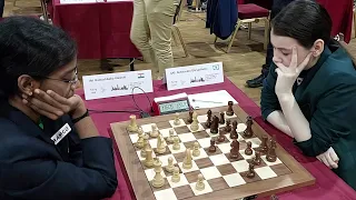 Rameshbabu Vaishali takes on World no 2 Aleksandra Goryachkina | FIDE Women's Grand Swiss 2023