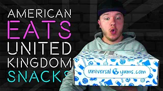 American Eats UK Snacks! - May 2020 Universal Yums UK Unboxing