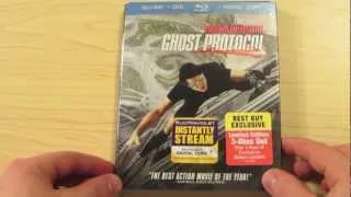 Unboxing: Mission: Impossible - Ghost Protocol Blu-ray (Best Buy Exclusive)