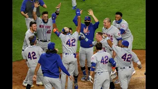 Yankees announcer reacts to mets walk off