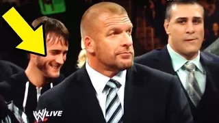 10 Times WWE Wrestlers & Announcers Broke Character & Caught Laughing on Camera!