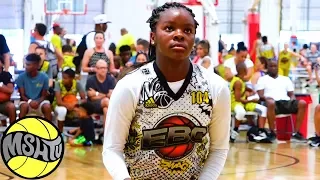 7th Grader Elizabeth Udeze SHOWS HER HANDLE OFF at the 2018 EBC Jr All American Camp