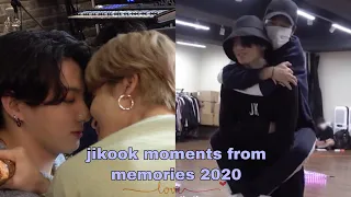 Jikook moments from bts memories of 2020