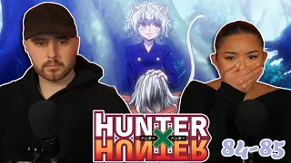 HOW COULD THEY DO THIS?? KITE NO!!  - Hunter X Hunter Episode 84 + 85 REACTION + REVIEW!