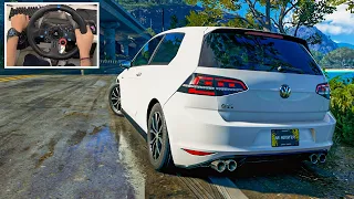 Volkswagen Golf GTI - The Crew MotorFest | Steering Wheel Gameplay