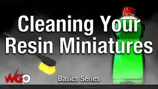 Cleaning Your Resin Miniatures