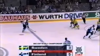 Sweden - Finland IIHF 2003 quarterfinal