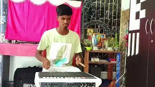 Akash Hili To Hili Jesus song ||Cover video #roland #drum #octapad
