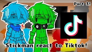 Stickman react to Tiktok! || Part 3! || AvM/AvA || GCRV || (Read Desc)