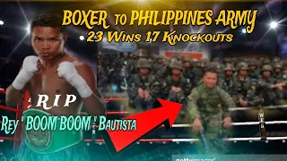Boxer to Philippines Army | New life of Rey "Boom Boom" Bautista