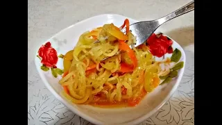 Кабачки ПО КОРЕЙСКИ. Готовлю 7 лет этот рецепт / zucchini Korean