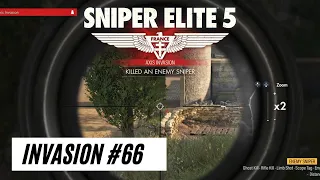 Sniper Elite 5 - Axis Invasion 66th Win - Mission 2 Occupied Residence in 4k
