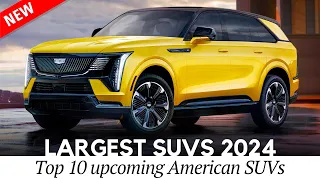 10 Largest New SUVs by American Carmakers for 2024-2025 (Interior & Exterior Walkaround)
