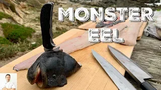 MONSTER EEL | Catch and Cook | Was It Still Alive During Filleting?