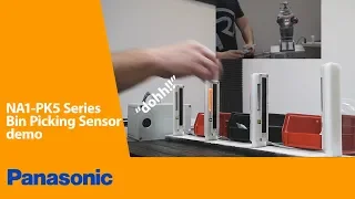 Panasonic NA1-5 Pick to Light Parts Taking Verification Sensor Demo