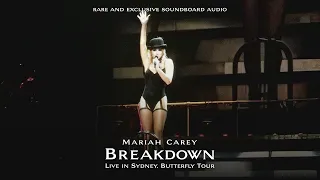 [RARE] Mariah Carey - Breakdown (Live in Sydney, Butterfly Tour - 1998) UNHEARD SOUNDBOARD