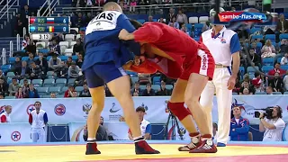 Sambo. BALYKOV(RUS) - SZOKE(ROU) World Champioships 2017