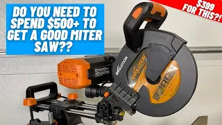 Is This The Most Useful Miter Saw On The Market??  ||  Evolution 10 Inch Dual Bevel Slider