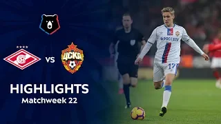 Highlights Spartak vs CSKA (0-2) | RPL 2018/19