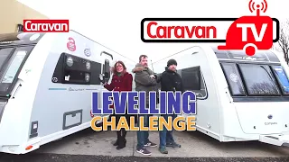 Caravan Levelling Challenge video review! Can a Self-Levelling system do the job?