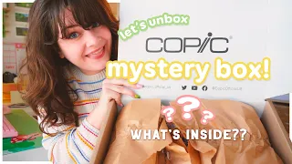 Let's Unbox Copic Marker Mystery Box Bundle! 🎁 Draw With Me