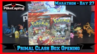 Pokemon Card Booster Box Opening Marathon XY Primal Clash Box - Day 27