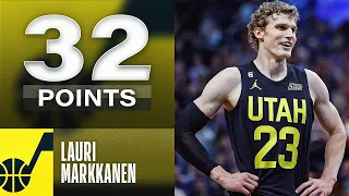 Lauri Markkanen Leads Jazz To 10th Win Of The Season - 32 PTS & 8 REB 💪| November 9, 2022