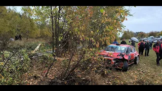 2023 CENTRAL EUROPEAN RALLYE WRC / BEST OF DAY2 / 27/10/2023 / ROSSEL'S CRASH, WET FLAT OUT/TOUR 33