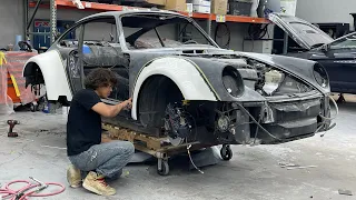 NAKAI SAN BUILDS AN RWB PORSCHE!!!