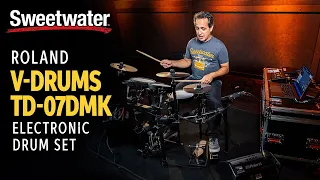 Roland V-Drums TD-07DMK Electronic Drum Set Demo