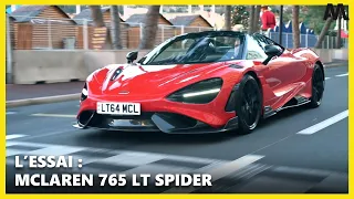 ESSAI - McLaren 765 LT Spider, l’une des meilleures supercars de la planète 🔥