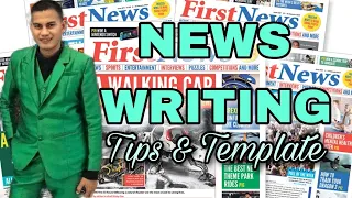 NEWS WRITING Tips and Template |Campus Journalism