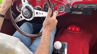 1957 Austin-Healey 100-6- driving