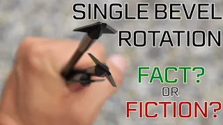 Do single bevel broadheads really rotate after impact?