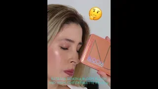 NATASHA DENONA BLOOM BLUSH & HIGHLIGHTER PALETTE REVIEW