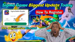 sigma game new update today || sigma game update 18 december | sigma game update today || Sigma game