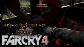 FARCRY 4 - outposts takeover & racing