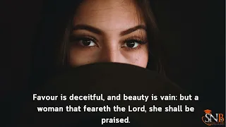 Woman to be praised