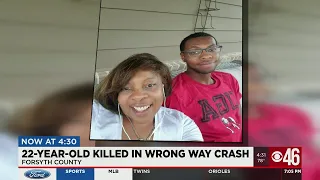 22-year-old killed in wrong way crash