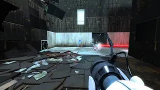 Portal 2 walkthrough - Chapter 2: The Cold Boot - Test Chamber 7