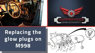 Replacing the Glow Plugs on my 6.5L M998 Hummer Humvee HMMWV - Torque specs and Repair Manual