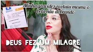 FOI UM MILAGRE, MEU BETA NÃO DOBRAVA E A GRAVIDEZ EVOLUIU - GRAVIDA COM TROMBOFILIA - JUSLENE RATCOV