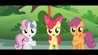 MLP FIM songs but only when the Cutie Mark Crusaders are singing