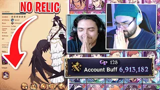 ME and Amazing Reviewed the WORST Account in Grand Cross History!??? REVIEWING F2P VIEWER ACCOUNT!!!