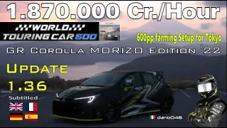 Gran Turismo 7 - World touring car 600 - Tokyo expressway - GR Corolla MORIZO Edition '22